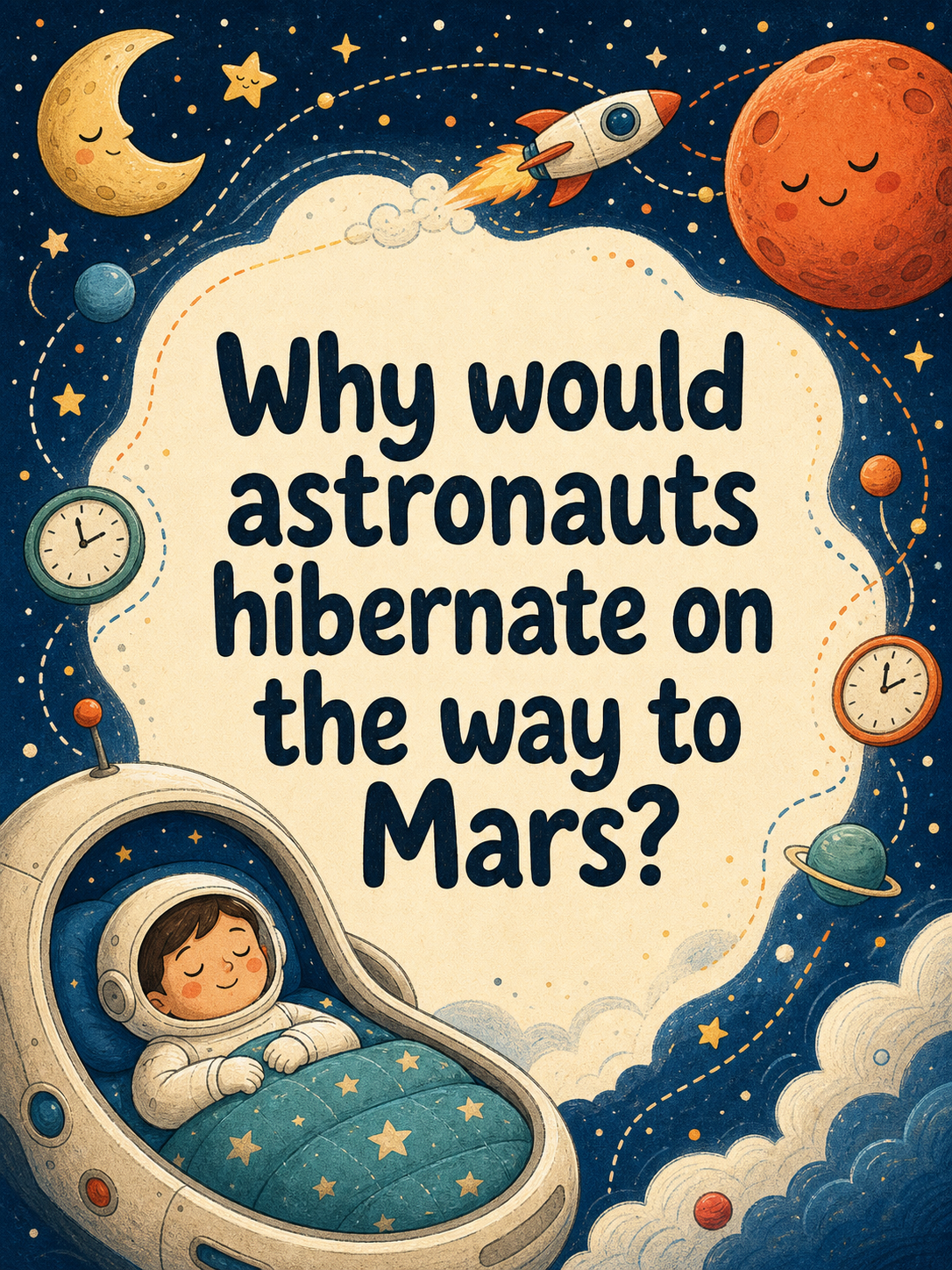 Space: Why would astronauts hibernate on the way to Mars?