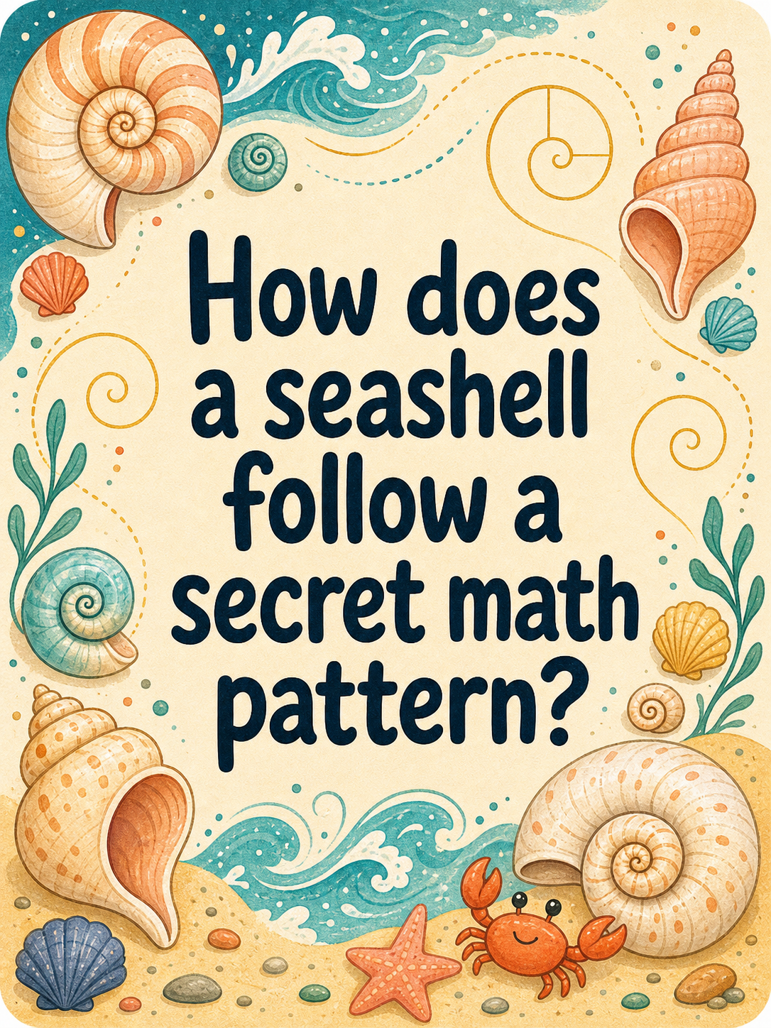 Numbers & Coding: How does a seashell follow a secret math pattern?